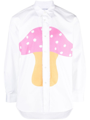 

Graphic-print cotton shirt, Comme Des Garçons Shirt Graphic-print cotton shirt