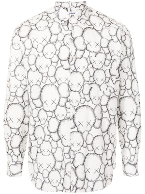 

Graphic-print cotton shirt, Comme Des Garçons Shirt Graphic-print cotton shirt
