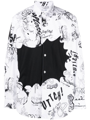 

Comics-print long-sleeve shirt, Comme Des Garçons Shirt Comics-print long-sleeve shirt