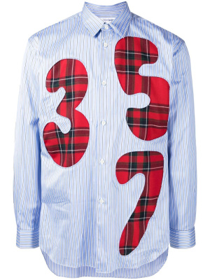 

Number patch shirt, Comme Des Garçons Shirt Number patch shirt