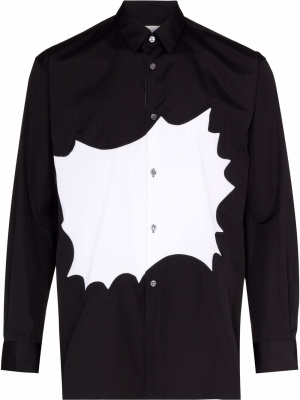 

Bubble speech-print shirt, Comme Des Garçons Shirt Bubble speech-print shirt