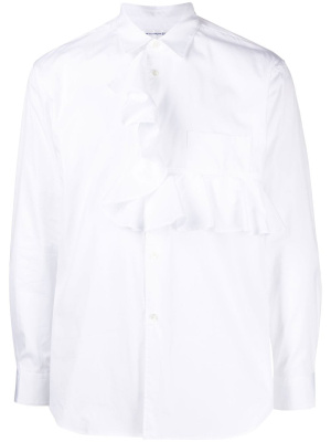 

Ruffle-detail longsleeved shirt, Comme Des Garçons Shirt Ruffle-detail longsleeved shirt