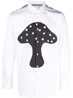 

Graphic-print cotton shirt, Comme Des Garçons Shirt Graphic-print cotton shirt