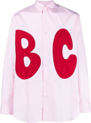 

BC-print detail shirt, Comme Des Garçons Shirt BC-print detail shirt