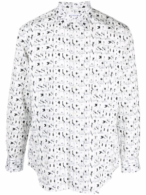 

Kaws-print shirt, Comme Des Garçons Shirt Kaws-print shirt