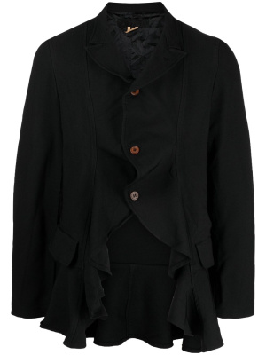 

Flared-detail longsleeved jacket, Comme Des Garçons Shirt Flared-detail longsleeved jacket
