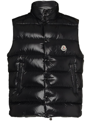 

Tibb logo-patch padded gilet, Moncler Tibb logo-patch padded gilet