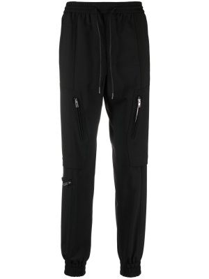 

Drawstring zip-detail trousers, Juun.J Drawstring zip-detail trousers
