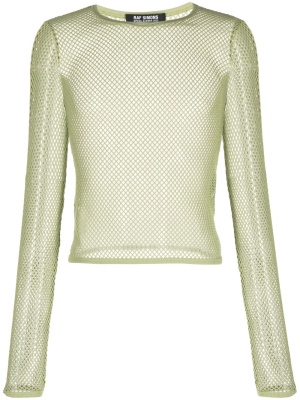 

Fishnet long-sleeve T-shirt, Raf Simons Fishnet long-sleeve T-shirt