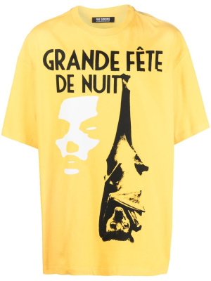 

Graphic-print T-shirt, Raf Simons Graphic-print T-shirt