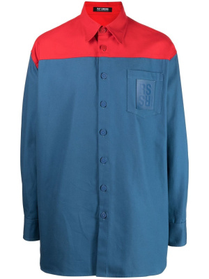 

Panelled long-sleeve shirt, Raf Simons Panelled long-sleeve shirt