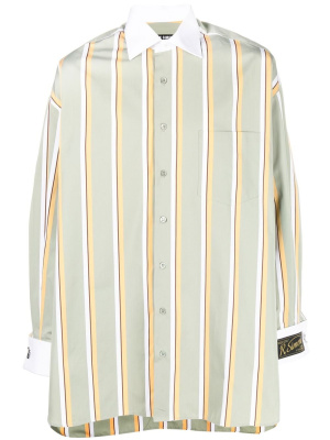 

Striped oversized shirt, Raf Simons Striped oversized shirt