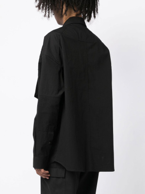 

Panelled flap pocket shirt, Juun.J Panelled flap pocket shirt