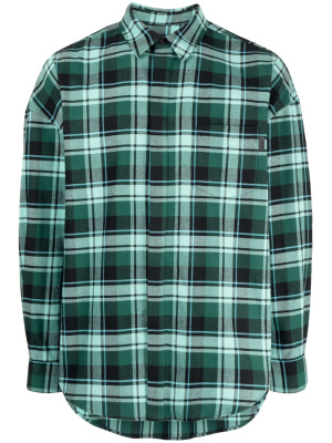 

Check-pattern cotton shirt, Juun.J Check-pattern cotton shirt