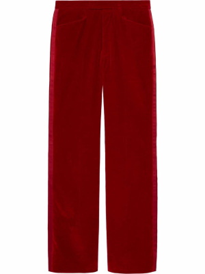 

Stretch-velvet trousers, Gucci Stretch-velvet trousers