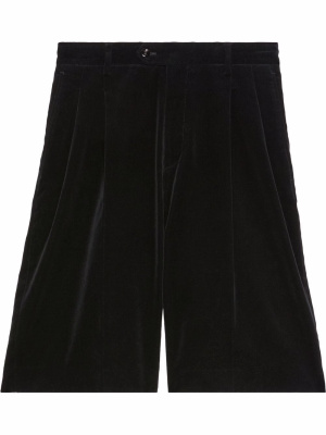

Stretch-velvet shorts, Gucci Stretch-velvet shorts