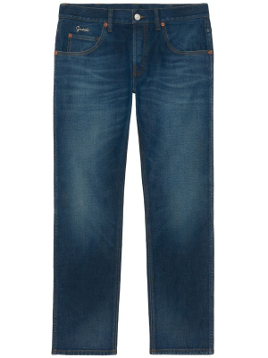 

Faded tapered jeans, Gucci Faded tapered jeans