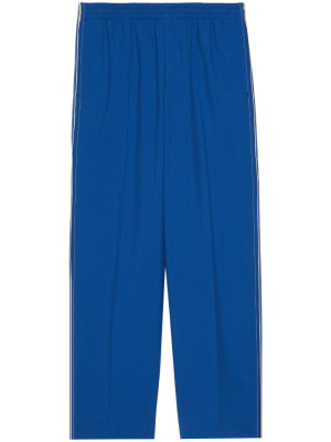 

Logo-patch wide-leg trousers, Gucci Logo-patch wide-leg trousers