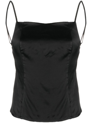 

Square-neck satin vest, Han Kjøbenhavn Square-neck satin vest