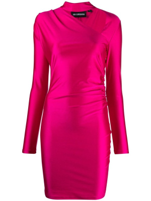 

Cut-out satin long-sleeve dress, Han Kjøbenhavn Cut-out satin long-sleeve dress