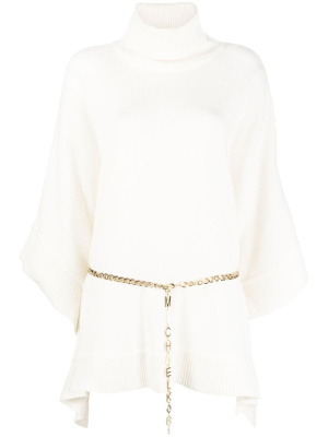 

Belted-waistband knit jumper, Michael Kors Belted-waistband knit jumper