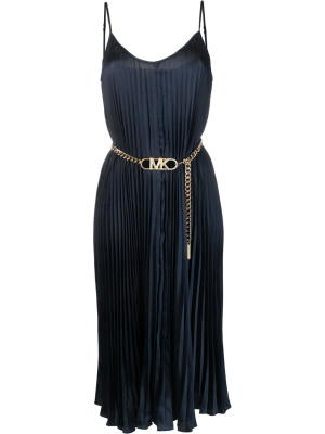 

Pleated slip dress, Michael Kors Pleated slip dress