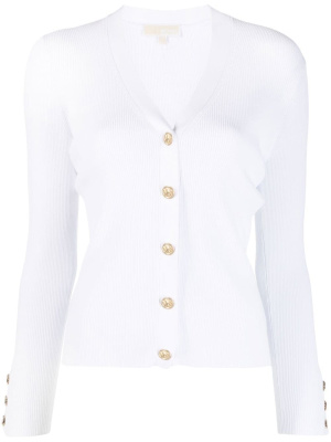 

Ribbed-knit cardigan, Michael Kors Ribbed-knit cardigan