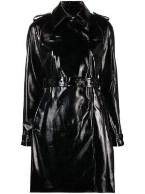 

Patent belted trench coat, Michael Kors Patent belted trench coat