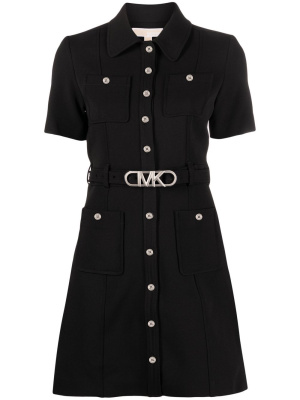 

Belted shirt dress, Michael Kors Belted shirt dress