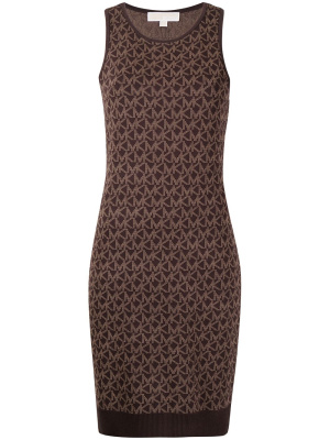 

Bold MK logo knit tank dress, Michael Kors Bold MK logo knit tank dress