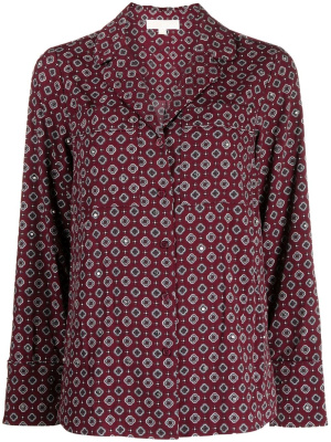 

Printed pyjama-style blouse, Michael Kors Printed pyjama-style blouse