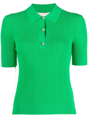 

Textured button-placket polo shirt, Michael Kors Textured button-placket polo shirt