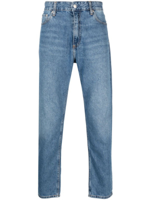 

Cropped straight-leg jeans, Calvin Klein Jeans Cropped straight-leg jeans