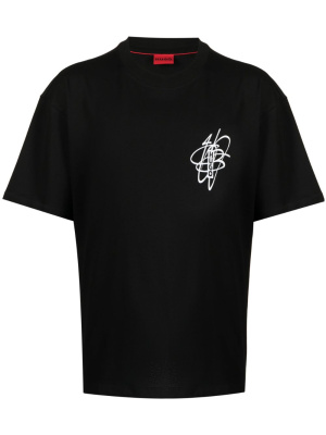 

Logo-print cotton T-shirt, HUGO Logo-print cotton T-shirt