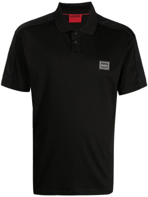 

Logo-patch short-sleeved polo shirt, HUGO Logo-patch short-sleeved polo shirt