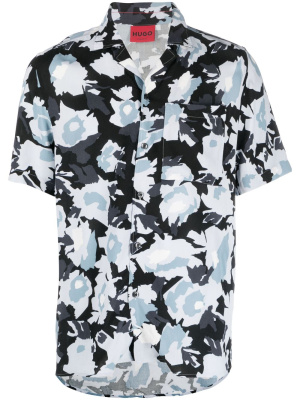 

Floral-print button-up shirt, HUGO Floral-print button-up shirt