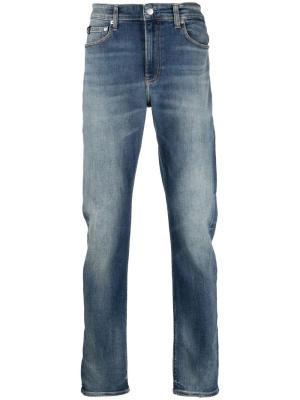 

Straight-cut leg jeans, Calvin Klein Jeans Straight-cut leg jeans