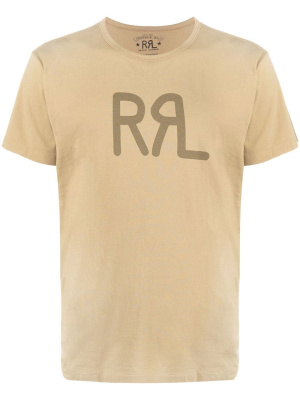 

Logo print crew-neck T-shirt, Ralph Lauren RRL Logo print crew-neck T-shirt