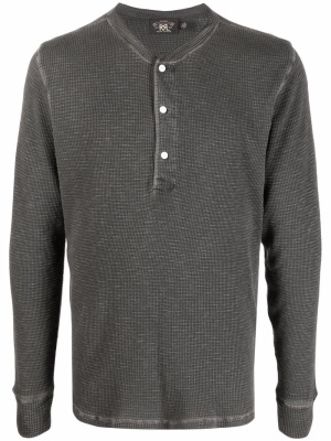 

Long-sleeve fitted top, Ralph Lauren RRL Long-sleeve fitted top