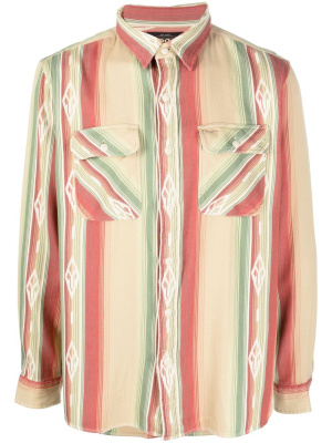

Striped cotton shirt, Ralph Lauren RRL Striped cotton shirt