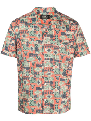 

Southwestern-print cotton shirt, Ralph Lauren RRL Southwestern-print cotton shirt