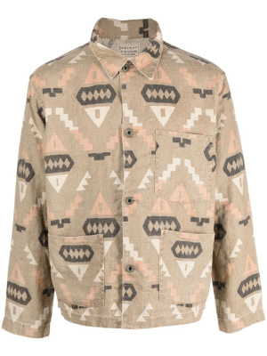 

Oakham linen shirt jacket, Ralph Lauren RRL Oakham linen shirt jacket