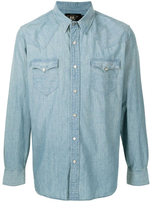 

Classic collar denim shirt, Ralph Lauren RRL Classic collar denim shirt