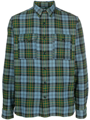 

Check-pattern long-sleeve shirt, Ralph Lauren RRL Check-pattern long-sleeve shirt