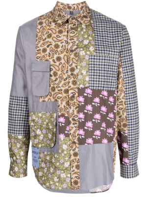 

Patchwork long-sleeve shirt, MCQ Patchwork long-sleeve shirt