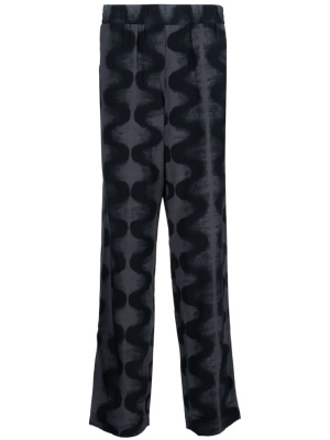 

Abstract-print straight-leg trousers, MCQ Abstract-print straight-leg trousers