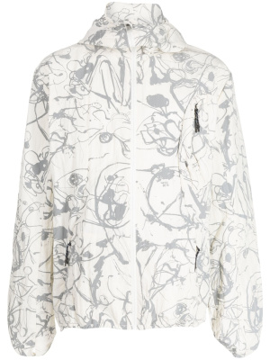 

Painterly-print lightweight jacket, MCQ Painterly-print lightweight jacket