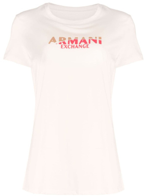 

Logo-print short-sleeve T-shirt, Armani Exchange Logo-print short-sleeve T-shirt