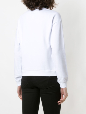 

Logo-print sweatshirt, Armani Exchange Logo-print sweatshirt