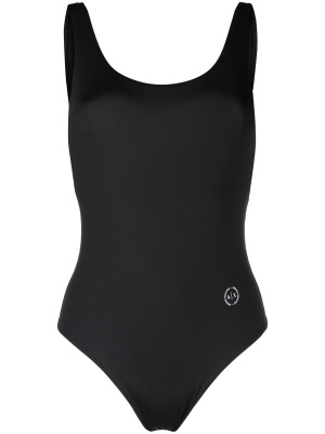 

Logo-print one-piece swimsuit, Armani Exchange Logo-print one-piece swimsuit